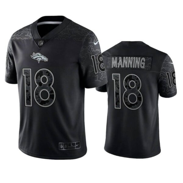 Peyton Manning Jersey Black 18