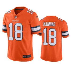Peyton Manning Jersey Orange 18