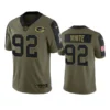 Reggie White Jersey Olive 92