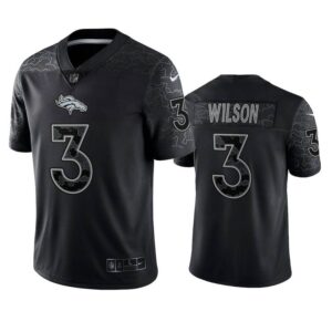 Russell Wilson Jersey Black 3