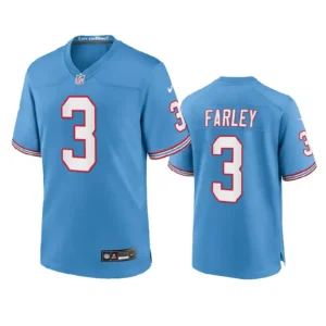 Caleb Farley Jersey Blue