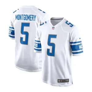 David Montgomery Jersey White