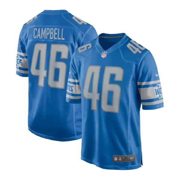 Jack Campbell Jersey Blue