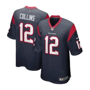 Nico Collins Jersey Navy