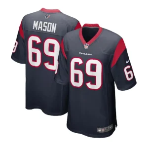 Shaq Mason Jersey Navy