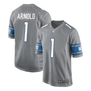 Terrion Arnold Jersey Gray