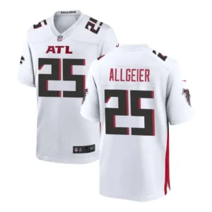 Tyler Allgeier Jersey White