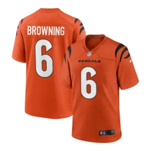 Jake Browning Jersey Orange