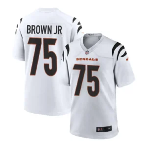 Orlando Brown Jr Jersey White