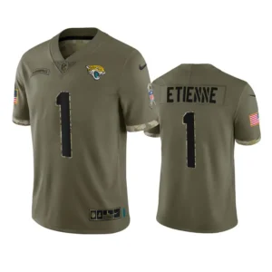 Travis Etienne Jersey Olive