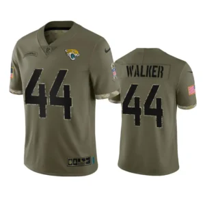 Travon Walker Jersey Olive