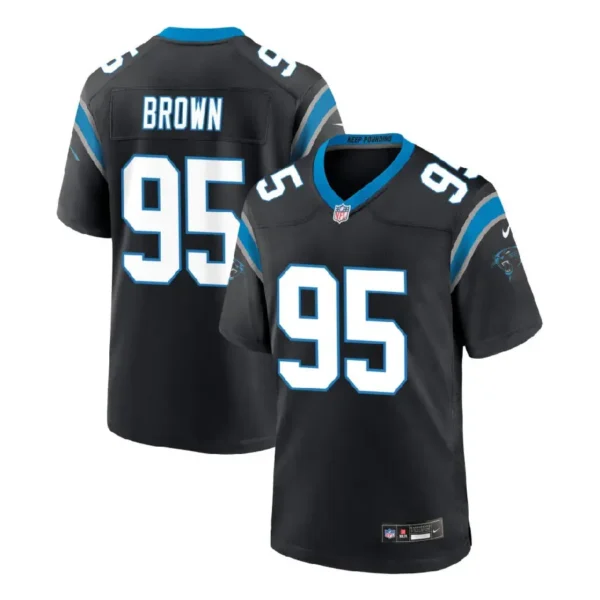 Derrick Brown Jersey Black