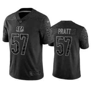 Germaine Pratt Jersey Black Reflective