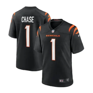 Ja Marr Chase Jersey Black