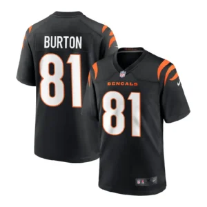 Jermaine Burton Jersey Black