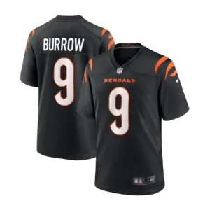 Joe Burrow Jersey Black Game