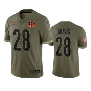 Joe Mixon Jersey Olive Bengals