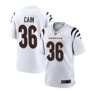 Noah Cain Jersey White