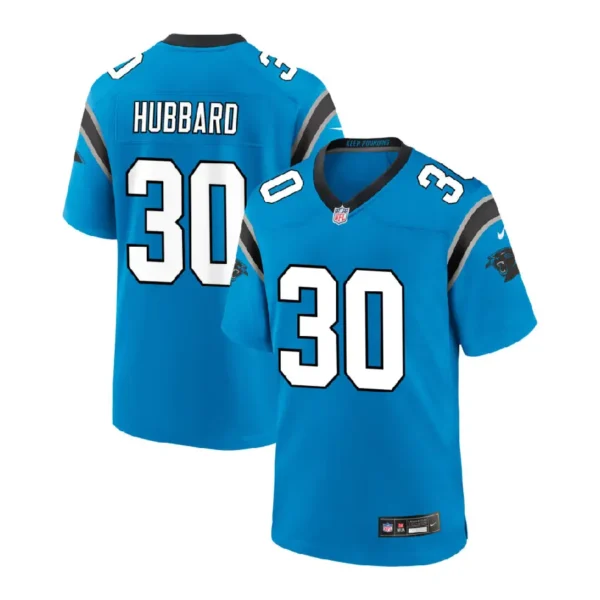 Chuba Hubbard Jersey Blue