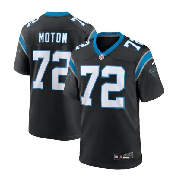 Taylor Moton Jersey Black